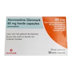 Атомоксетин 80 мг Европа :: Аналог Когниттера :: Glenmark капс. №30 в Тюмени и области фото